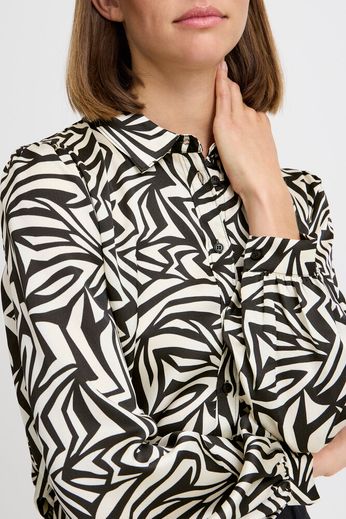 B.Young Gemotrine Shirt - Black Mix