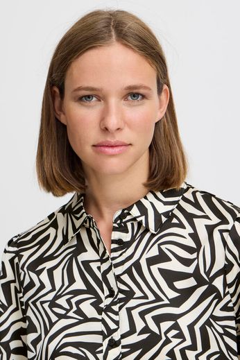 B.Young Gemotrine Shirt - Black Mix