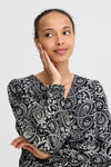 B.Young Gizel Blouse - Black Mix