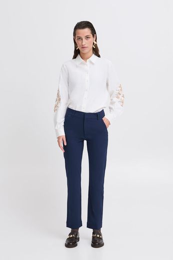 B.Young Dixi Straight Pants - Copenhagen Night