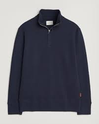 Gant Light Sacker Half Zip - Evening Blue