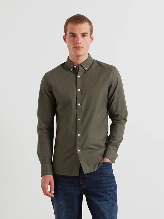 Farah Brewer Shirt  - Rosemary