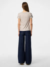 Pieces May Short Sleeve Tee - Silver Gray