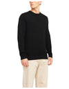 Jack & Jones Otto Knit Crew Neck - Black