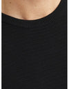 Jack & Jones Otto Knit Crew Neck - Black