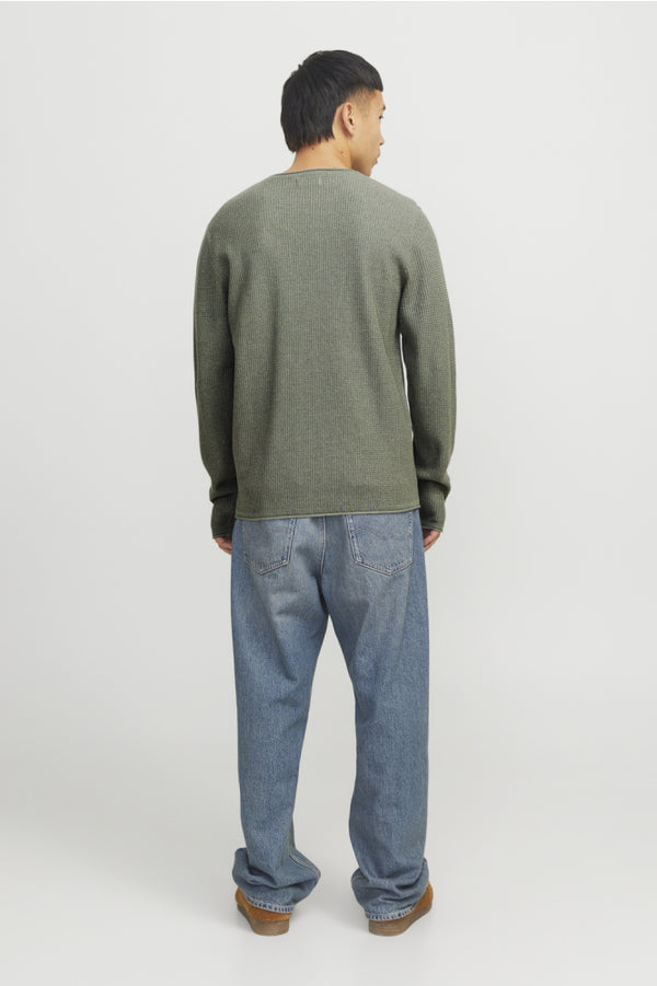 Jack & Jones Cooper Knit Crew Neck - Iceberg Green