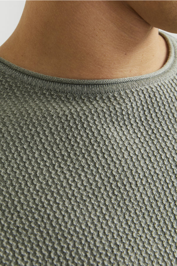 Jack & Jones Cooper Knit Crew Neck - Iceberg Green