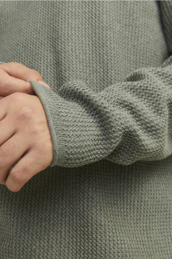 Jack & Jones Cooper Knit Crew Neck - Iceberg Green