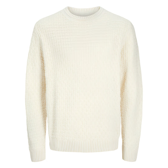 Jack & Jones Jamie Crew Neck Long Sleeve Knit  - Moonstruck