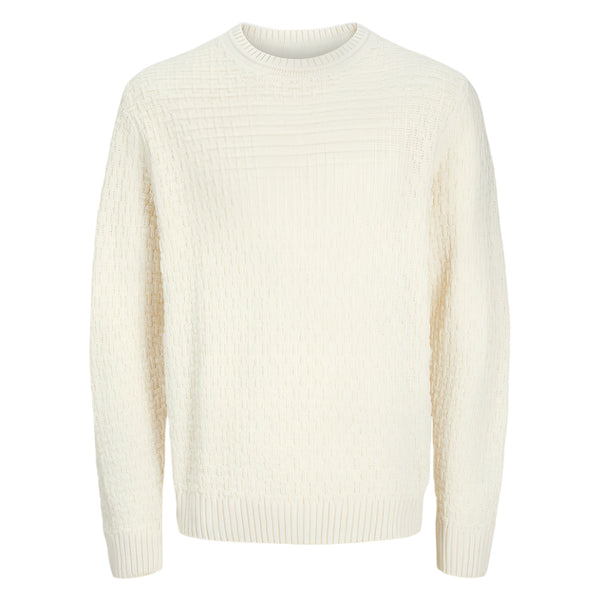 Jack & Jones Jamie Crew Neck Long Sleeve Knit  - Moonstruck