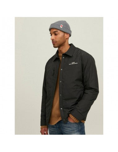 Jack & Jones RDD Knit Short Beanie - Grey Melange