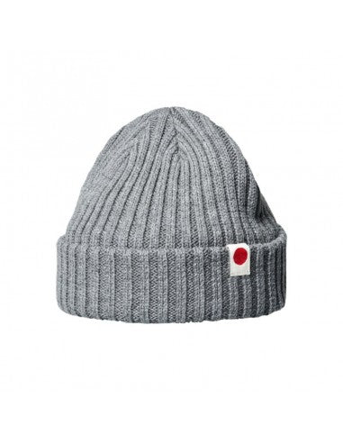 Jack & Jones RDD Knit Short Beanie - Grey Melange