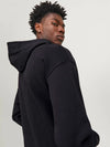 Jack & Jones Collective Sweat Hood  - Black [Size L]