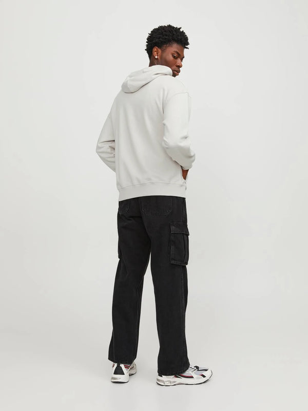 Jack & Jones Collective Sweat Hood  - Moonbeam