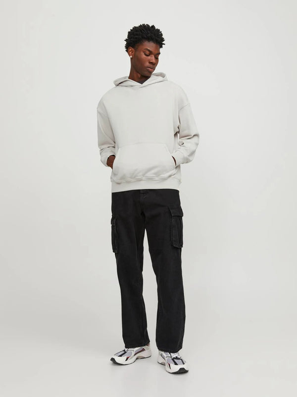 Jack & Jones Collective Sweat Hood  - Moonbeam