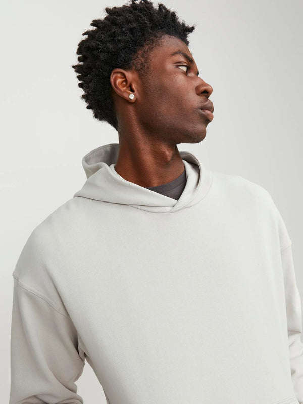 Jack & Jones Collective Sweat Hood  - Moonbeam