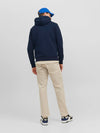 Jack & Jones Corp Logo Sweat Hood - Navy Blazer