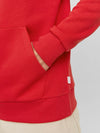 Jack & Jones Corp Logo Sweat Hood - True Red