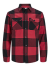 Jack & Jones Darren Overshirt - True Red