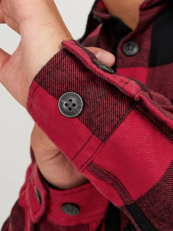 Jack & Jones Darren Overshirt - True Red