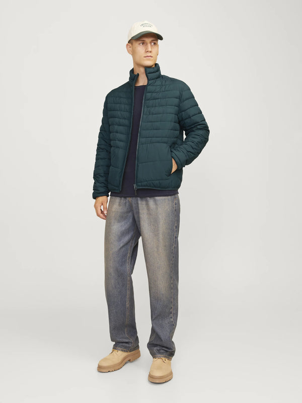 Jack & Jones Estate Packable Puffer Collar - Magical Forest