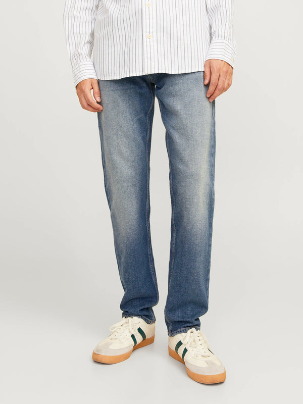 Jack & Jones Mike Cooper CJ 189 Tapered Fit Jeans - Blue Denim