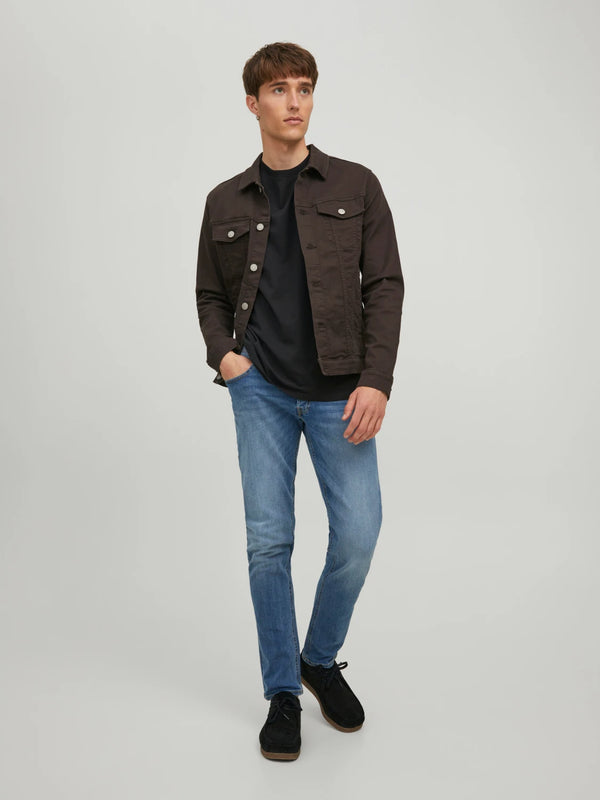 Jack and jones dark 2025 blue jeans
