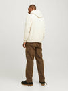 Jack & Jones Frederiksberg Box Sweat Hood - Antique White