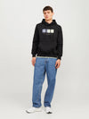 Jack & Jones Frederiksberg Box Sweat Hood - Black