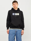 Jack & Jones Frederiksberg Box Sweat Hood - Black
