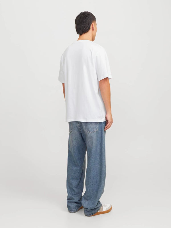 Jack & Jones Vesterbro Picture Tee - Bright White