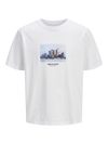 Jack & Jones Vesterbro Picture Tee - Bright White