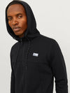 Jack & Jones Air Sweat Zip Hood Noos - Black