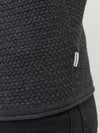 Jack & Jones Miguel Knit Crew Neck Noos - Dark Grey Melange