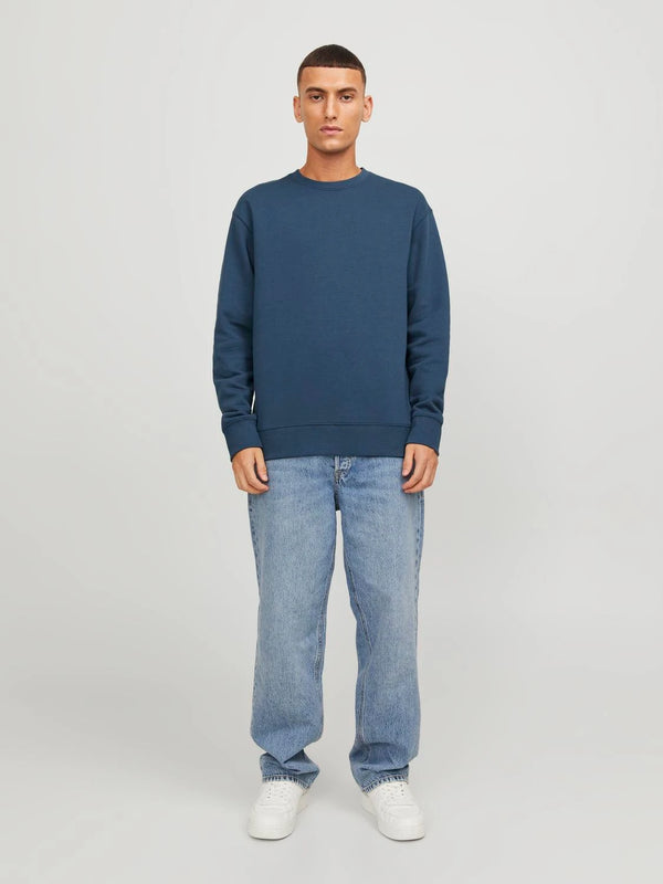 Jack & Jones Star Basic Sweat Crew Neck Noos -  Ensign Blue