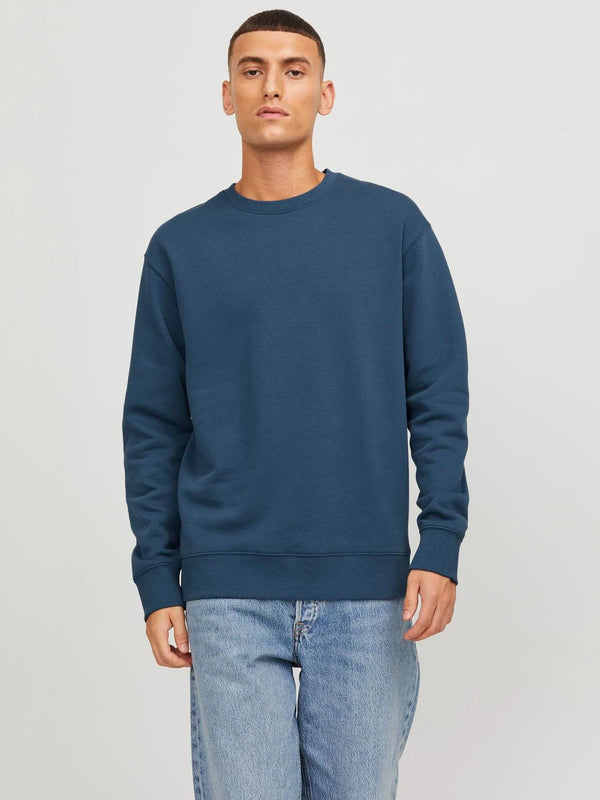 Jack & Jones Star Basic Sweat Crew Neck Noos -  Ensign Blue