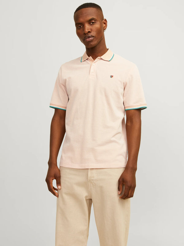 Jack & Jones Bluwin Polo - Peach Nougat