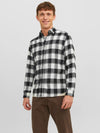 Jack & Jones Joshua Buffalo Shirt LS - Cloud Dancer