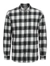 Jack & Jones Joshua Buffalo Shirt LS - Cloud Dancer