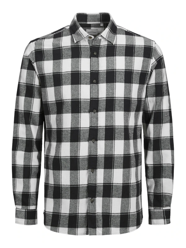 Jack & Jones Joshua Buffalo Shirt LS - Cloud Dancer