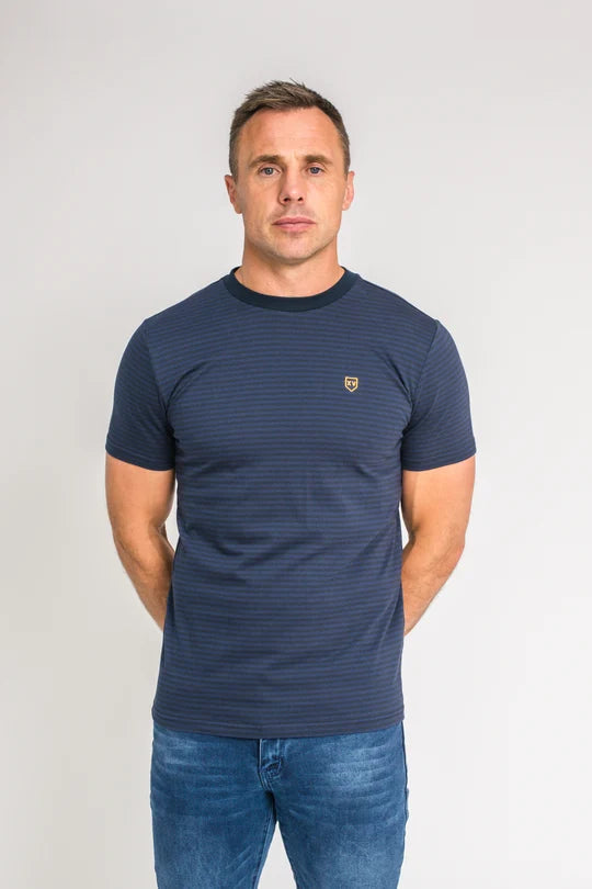 Tommy Bowe XV Kings Jaguars T-Shirt - Cobalt Stripe
