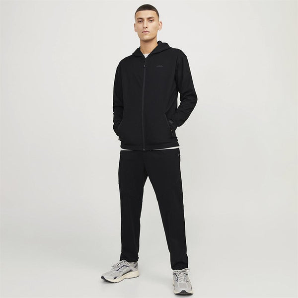 Jack & Jones Cloud Sweat Zip Hood - Black