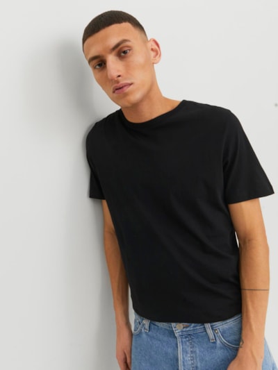 Jack & Jones Organic Basic Tee SS O-Neck Noos - Black