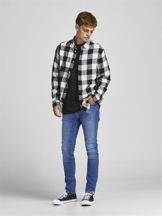 Jack & Jones Liam 114 Skinny Fit  Blue Denim
