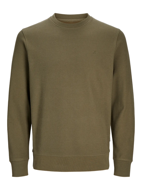Jack & Jones Rowan Structured Sweat Crew - Sea Turtle
