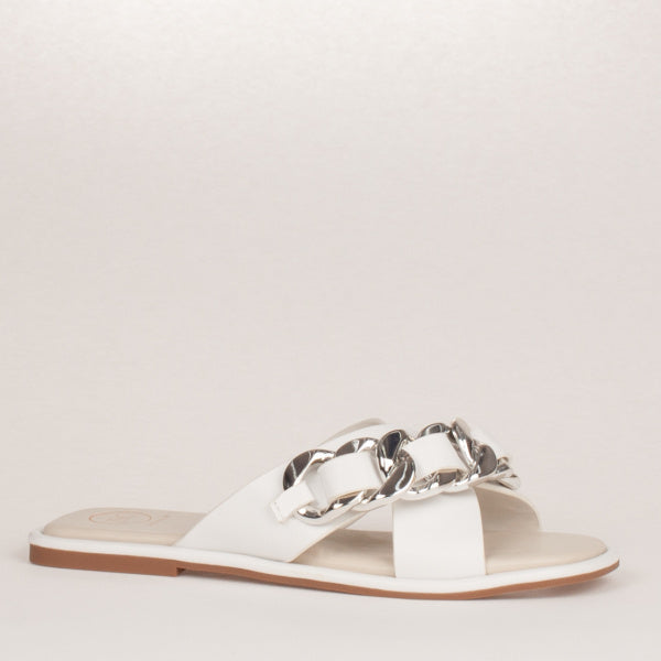 Zanni & Co Kontum Sandal One Crystal White