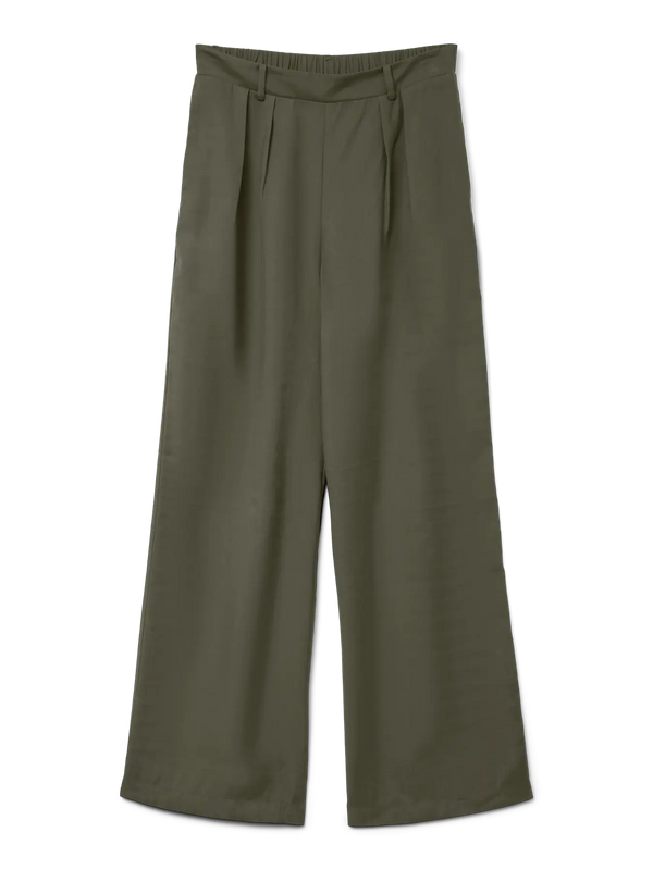 Vero Moda Caysa High Waist Pleated Pant -Kalamata