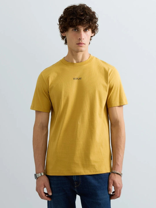 Replay Tee M3098.000.2660.C05A - Honey Mustard