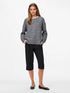 Piece Ivy Long Sleeve Knit - Medium Grey