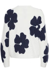 B.young Omea Flower Jumper -  Marshmallow Mix